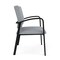 Lesro Newport Bariatric Chair Metal Frame, Black, RS Fog Upholstery NP1401 - alternate 2